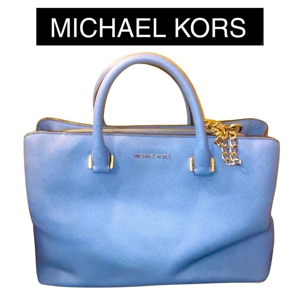 MICHAEL KORS Saffiano Leather Bag, EUC